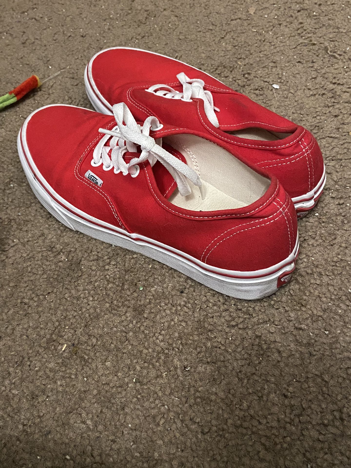 Red vans Shoes Size 10 for Sale in Santa Ana, CA - OfferUp