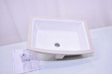 A000703A KOHLER Archer 19.9 in. x 13 in. Undermount Bathroom Sink in White Vitreous China