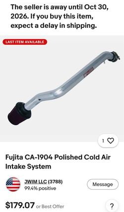Cold air intake