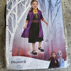 Disney frozen Anna Halloween costume size small 4-6x New!