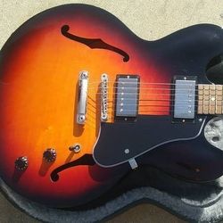 2015 Gibson Memphis ES-335 Studio Semi-Hollow Body Ginger Burst Electric Guitar with Gibson Case ES335
