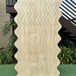 Wavy Backdrop 6ft Tall