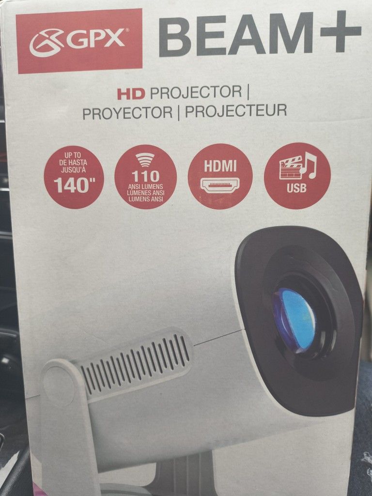 GPX Beam+ HD Projector
