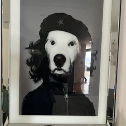 Art/ Print Frame/ Dog