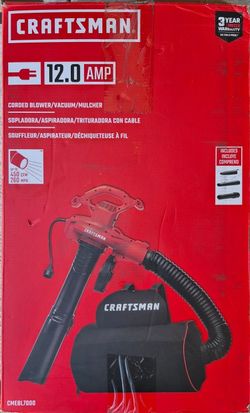 Craftsman Corded Blower/vacuum/Mulcher
