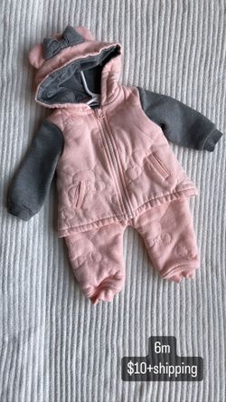 Minnie mouse baby girl set $10