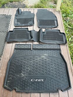 Toyota CH-R All Weather Floor Mats set OEM (DEFECTS)