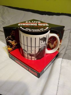Elvis Presley Signing Coffee Mug