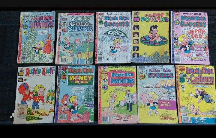 Richie Rich Comics Vintage