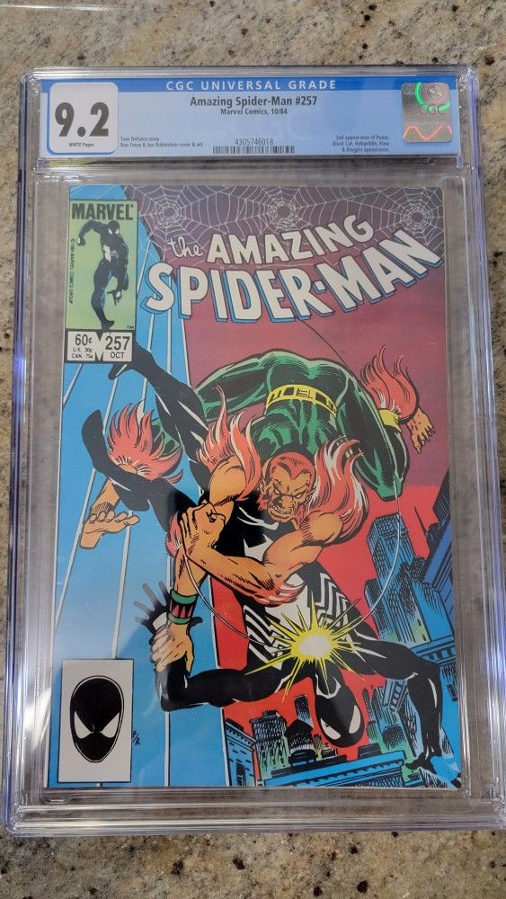 Amazing Spider-Man #257 at 9.2