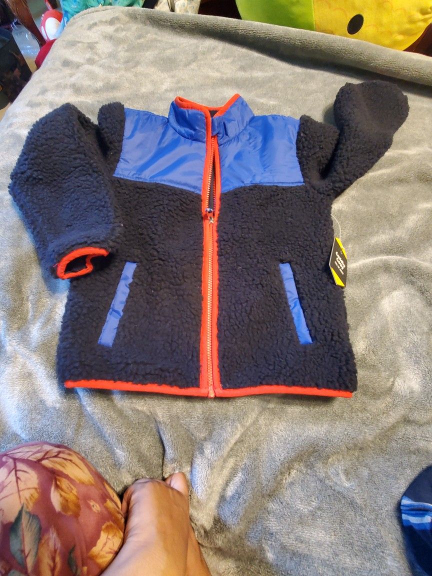 Sherpa Jacket Size 6 Boys