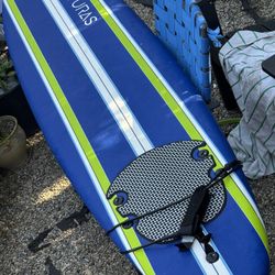 7’ Aventuras Soft Top Surfboard 