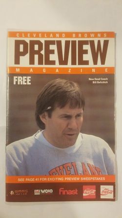 Cleveland Browns program GOAT