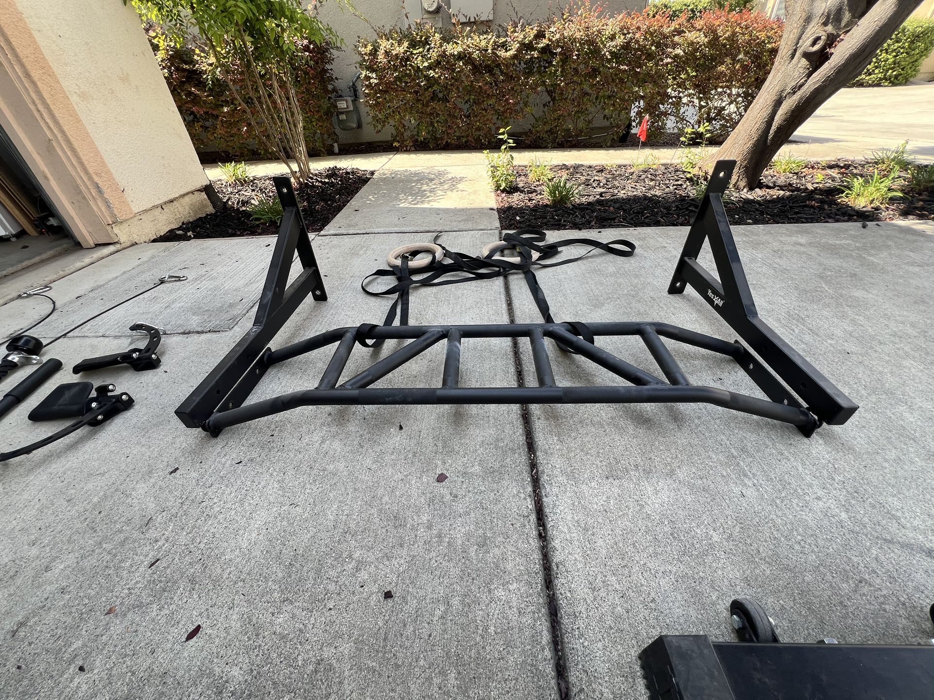 Yes4All MULTIGRIP Pull Up Bar & Gymnastic Rings