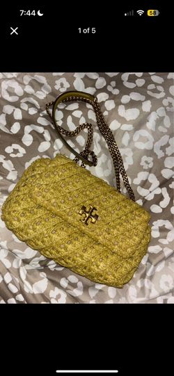 Tory Burch - Small Kira Woven Shoulder Bag
