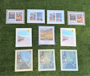 Assorted Photo Frames Bundle – 10 Pieces
