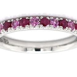 Happy Valentine Band 14k W