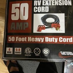 50 FT RV EXTENSION CORD  100.00