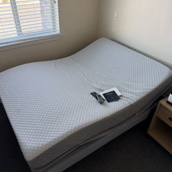 Sleep Number Full Sized Bed & Adjustable Frame 