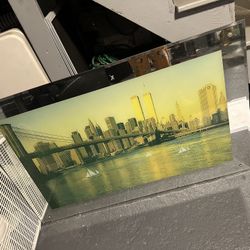 New York Picture. Lights Up With Sounds