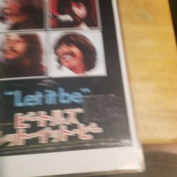 The Beatles Let It Be Poster