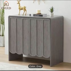 Brand New Modern Grey Sideboard Buffet Cabinet 