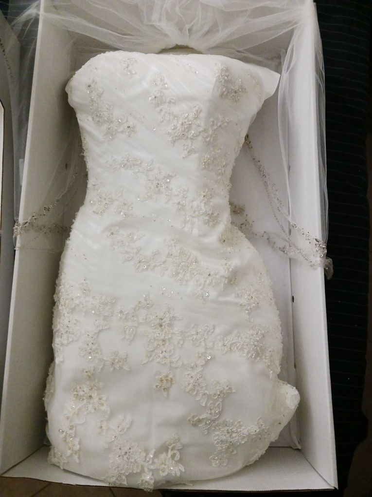 Alfred Angelo Bridal Gown (White)