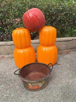Pumpkins, Pumpkin Basket