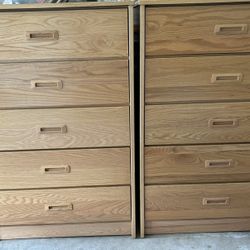 Two Dressers For Sale