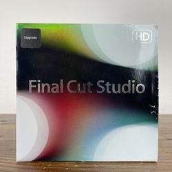 Apple Final Cut Studio 3 HD Upgrade Final Cut Pro 7 MB643Z/A - UPGRADE But No License Key