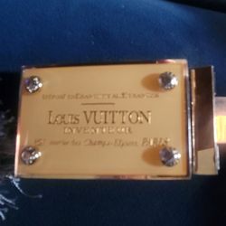 Authentic Louis Vuitton Belt Buckle