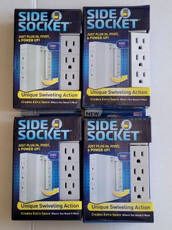 Side Socket surge protector