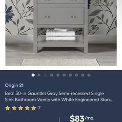 New Vanity 30” Still On Box 