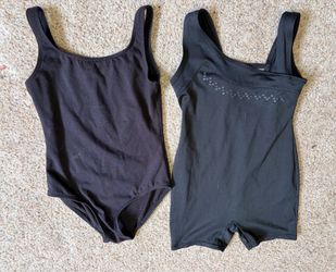 Girls gymnastics leotards size 4