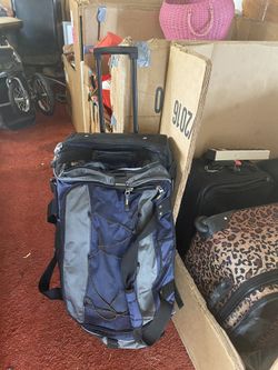 Luggage bag with wheels