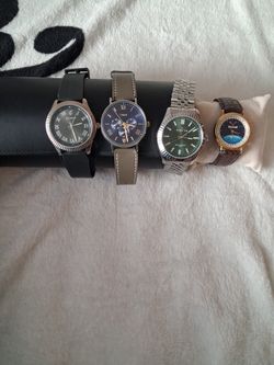 Watch Collection  4 Watches . New & Pre-owned Accepting Offers 