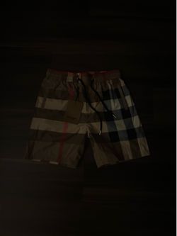 burbbery swim trunks