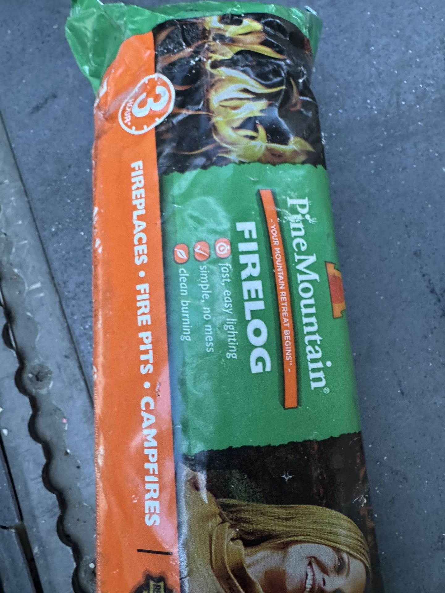 Fire log
