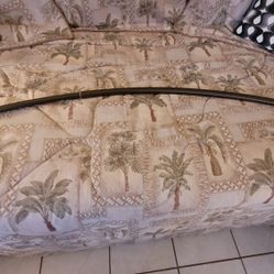 Bronze Curved Shower Curtain Rod