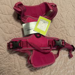 Large Pink Harness For Dog Reflective 