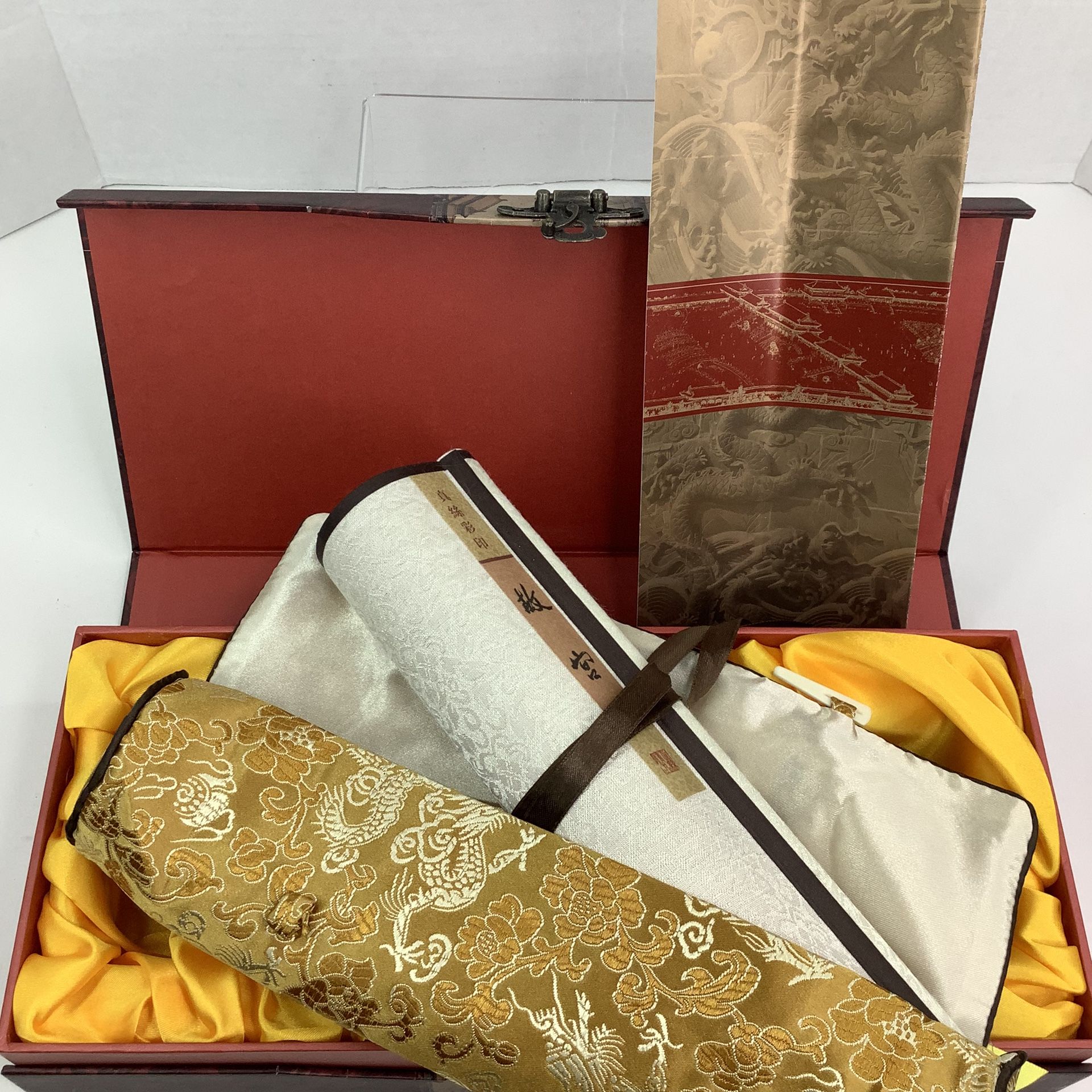 The Scenic Long Scroll Of The Forbidden City Silk Scroll Boxed Imperial Palace deals