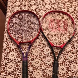 Two Tennis Rackets 