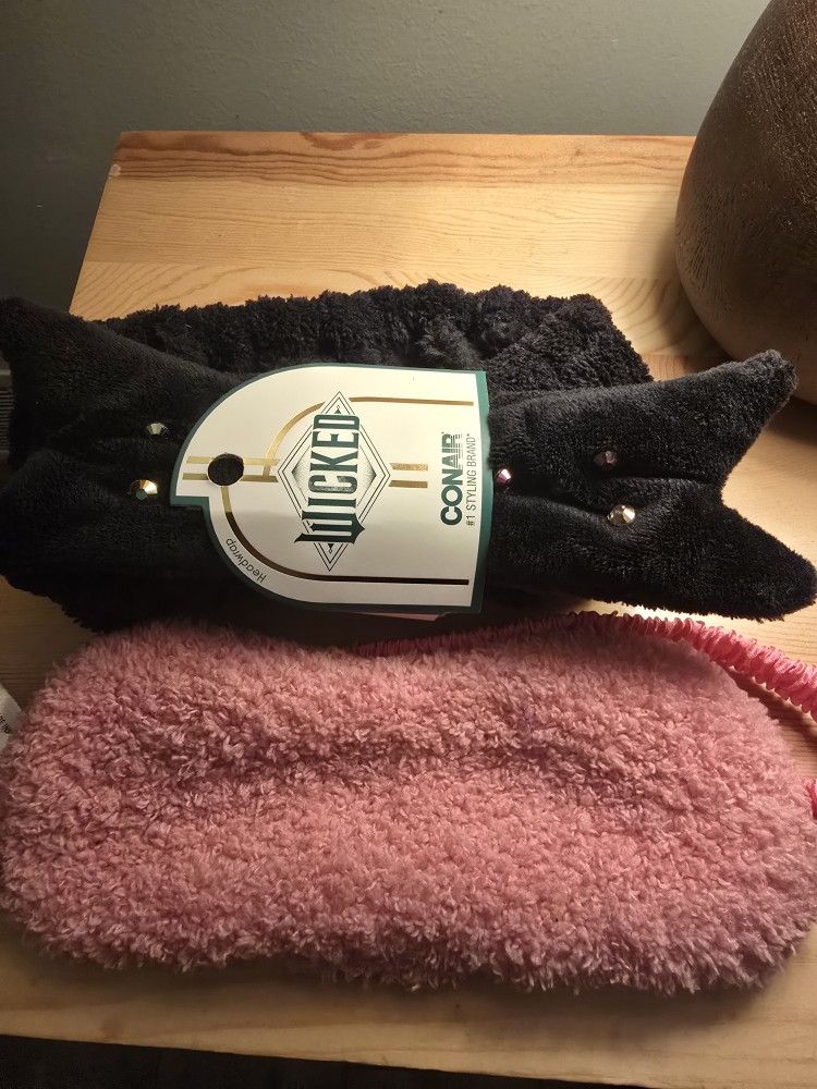 Conair Wicked Makeup Headwrap And Sleeping Eye Mask New