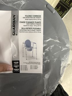 Silla  de Toilet Plegable Nueva