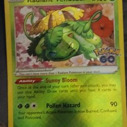 Rare Radiwnt Venusaur Pokémon Card