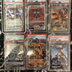 Pokemon PSA 9/PSA 10 Slabs