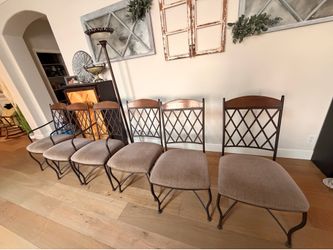6 Dining room chairs