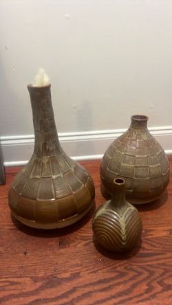 Vase 3 glass