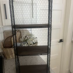 Chicken Wire 3 Tier Shelf $25