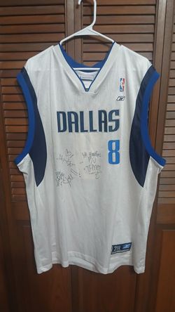 Antoine or Kemba Walker #8 Size 2XL 2 X-Large Dallas Mavericks Jersey witg Autographs 